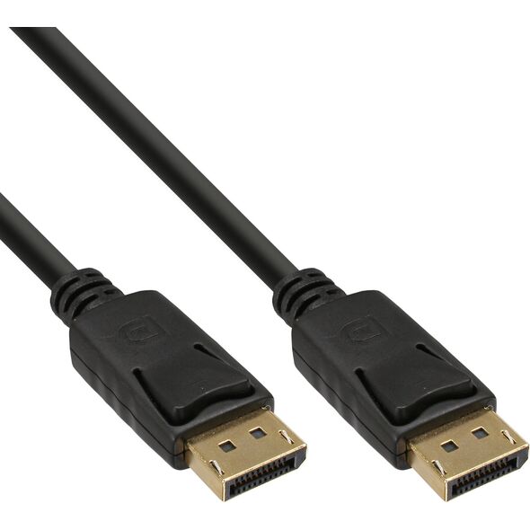 Καλώδιο InLine 14 τεμ. Bulk-Pack Καλώδιο InLine® DisplayPort, 4K2K, μαύρο, επίχρυσες επαφές, 5m 14069939 4043718316038
