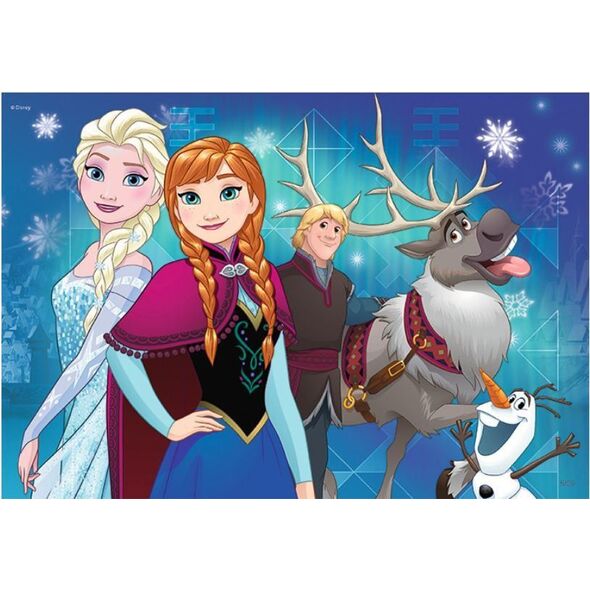 Ravensburger Puzzle 2x24 elementów Frozen - Zorza polarna