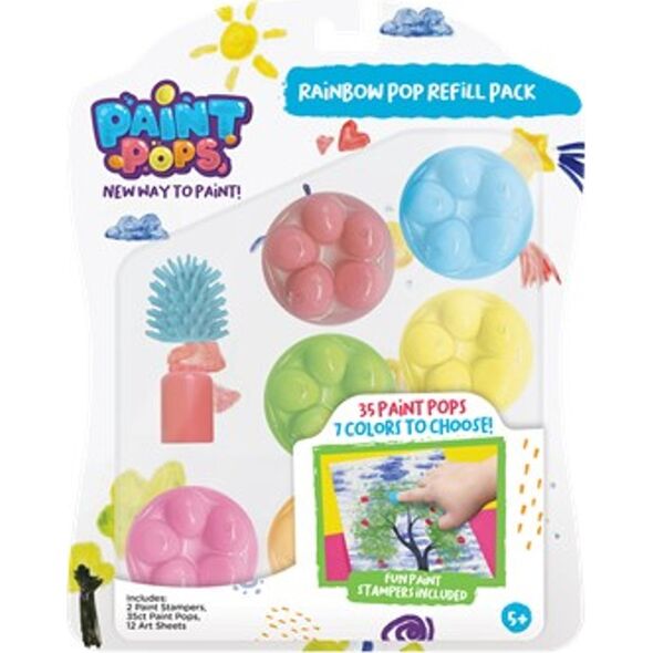Funko Pop Paint Pops Rainbow Pop Refill Kit 14036277 771171149620