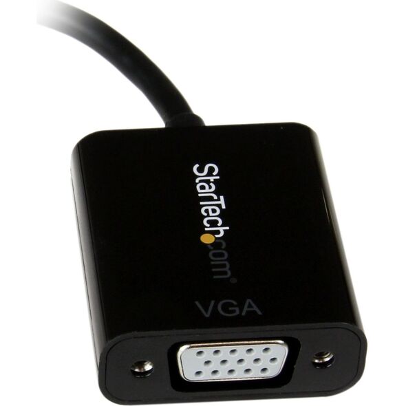 Adapter AV StarTech DisplayPort Mini - D-Sub (VGA) czarny (MDP2VGA2)