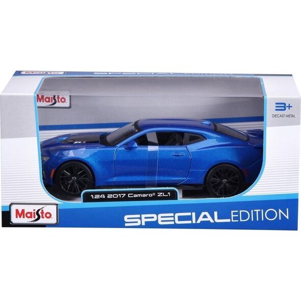 Maisto MAISTO 31512 Chevrolet Camaro ZL1 2017 niebieski 1:24