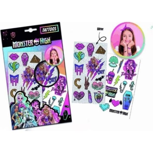 RMS *****Τατουάζ Monster High 71-0028 62896 14413254 5015934862896