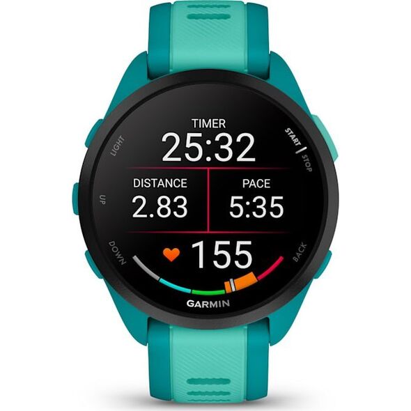 Garmin Garmin Forerunner 165 Μουσικό αθλητικό ρολόι išmanieji laikrodžiai, turkio/aukso spalvos 13462742 753759326630