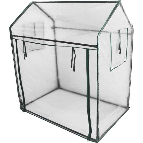 Green It Green>it® drivhus til palleramme 115×76×110/130 cm 14002738 5708614912379