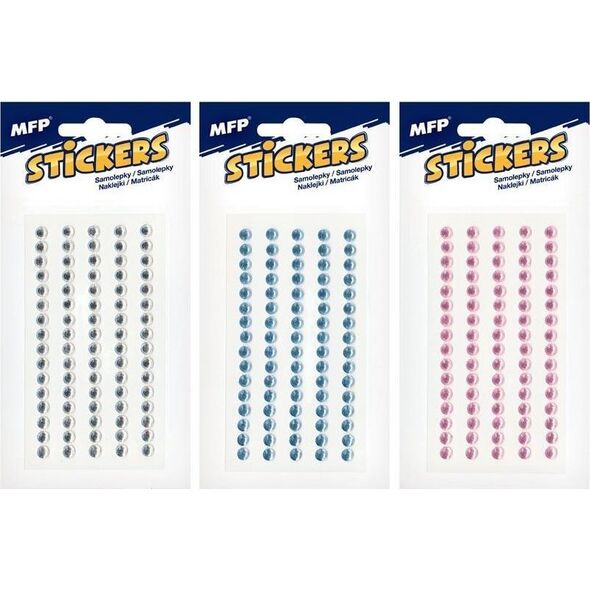 Χαρτί αυτοκόλλητα MFP, βότσαλα, 5mm, μείγμα χρωμάτων, 1101 1032380 14387113 8595724402428