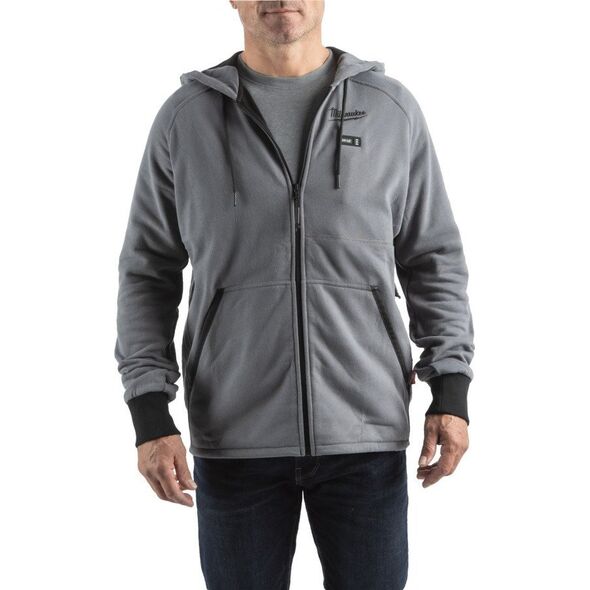 Milwaukee MILWAUKEE.HEATED SWEATSHIRT. M12HHGREY4-0(XL) GRAY
