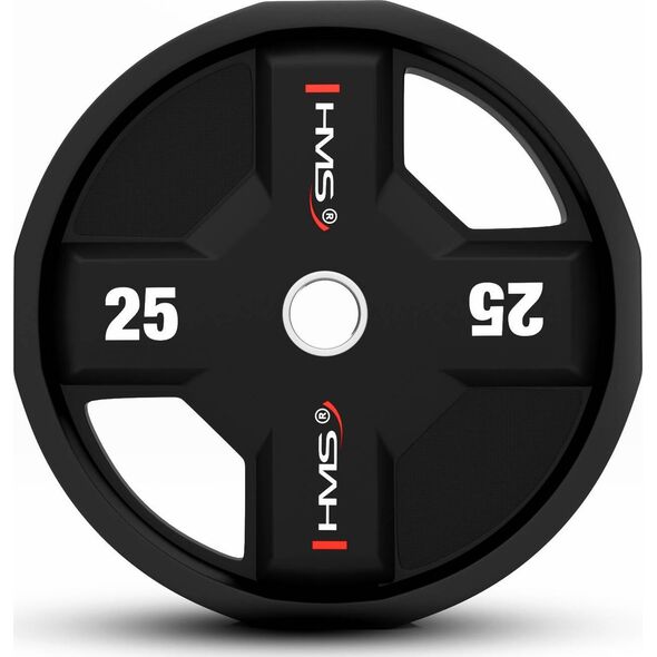 Talerze olimpijskie TPC25 z powłoką CPU HMS 25 kg