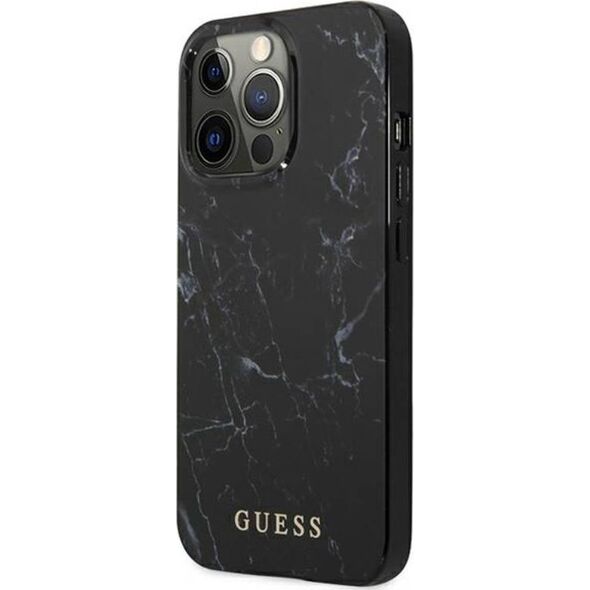 Guess Etui Guess GUHCP13LPCUMABK Apple iPhone 13 Pro czarny/black hardcase Marble