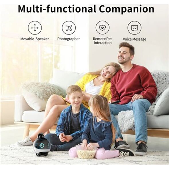 Kamera IP Enabot Enabot Family Robot IP Camera | EBO X | 8 MP | 1.8 | H265 | Micro SD, Max. 256GB