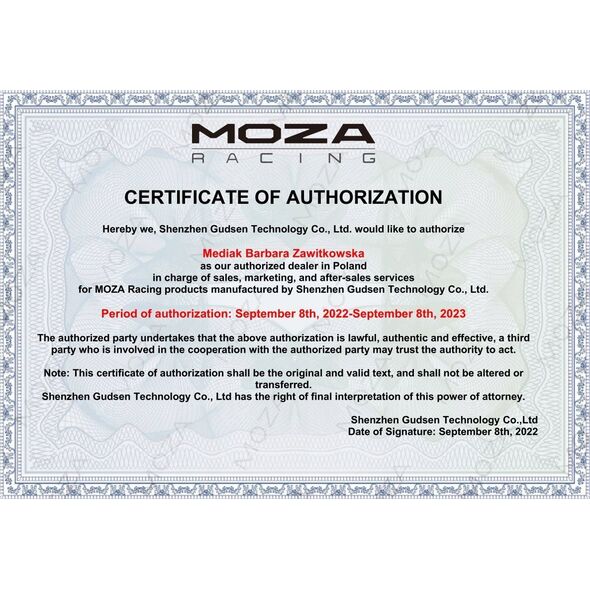 Kierownica MOZA R5 Racing Set