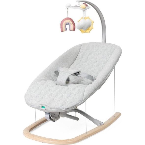 Leżaczek Zen Wave wooden grey do 9kg