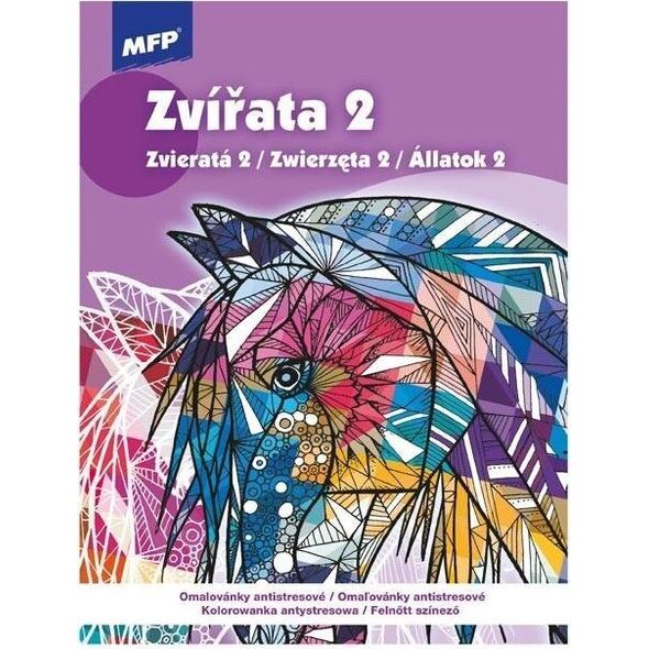 Kolorowanka antystresowa Zwierzęta 210x290mm 32s