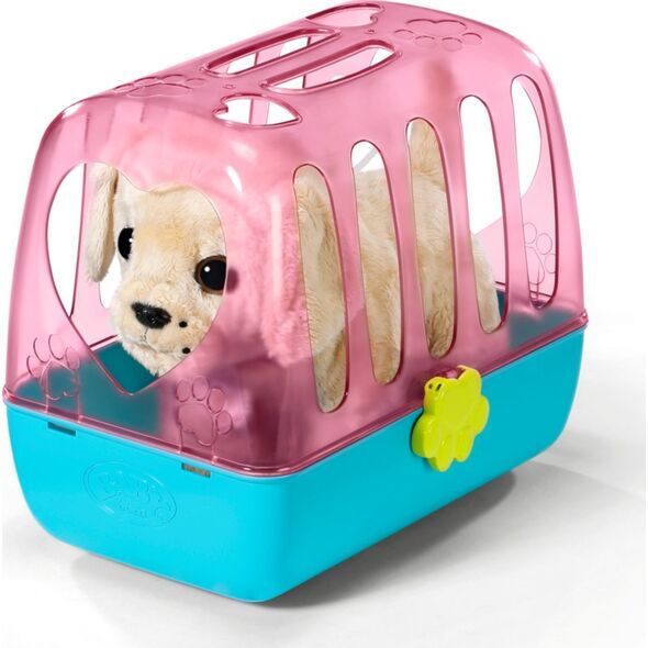 BABY BORN interactive dog with a box
