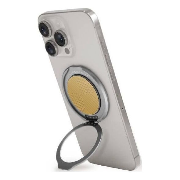 UNIQ Gripfit 360 Magnetic Mount&Kickstand Magnetic Holder yellow/canary yellow