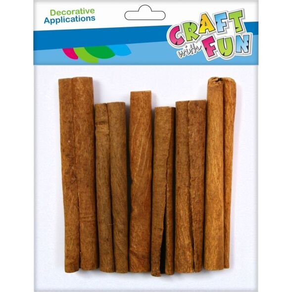 Craft with Fun CF OZDOBA DEK NATURA CYNAMON 9CM 6SZT PBH 12/288