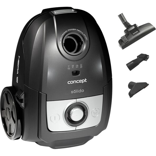 Ηλεκτρική σκούπα Concept Ηλεκτρική σκούπα 700 W Solido μαύρο VP8072 13735793 8595631002971