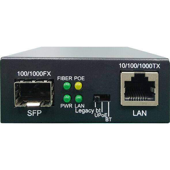 Konwerter światłowodowy LevelOne LevelOne Konverter GVT-2016 10/100/1000T>RJ45 to SFP 90W  sw