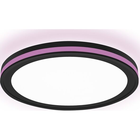 Smart LED luminaire LEDVANCE ORBIS CIRCLE, 3000-6500K, RGB, 28W, 2400lm, O46cm, controlled by APP/remote