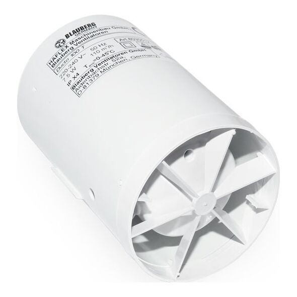 BLAUBERG Ducto 100T ductless fan, DN100, with timer