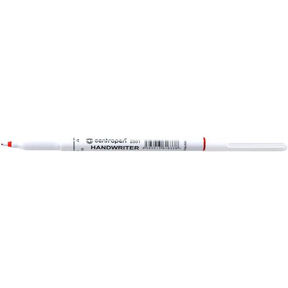 Centropen Cienkopis 2551 M, czerwony 0.5mm (225510004)