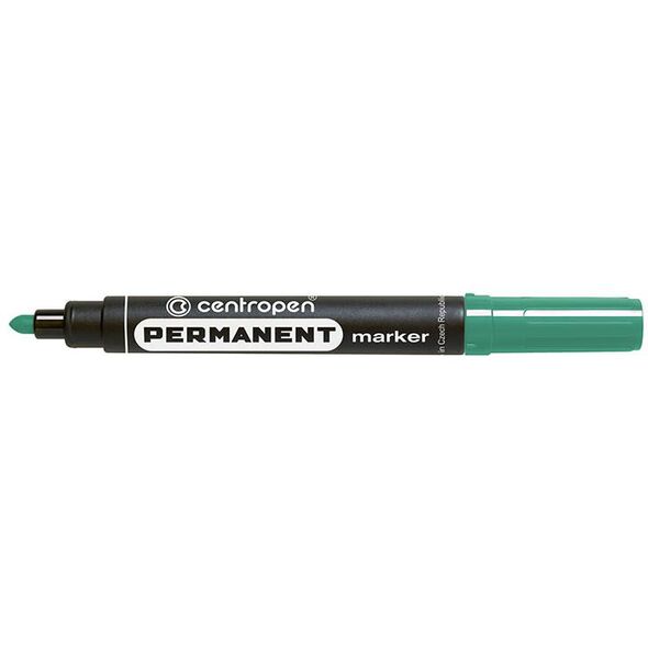 Centropen marker zielony permanentny okrągła końcówka 2,5mm (585660110)