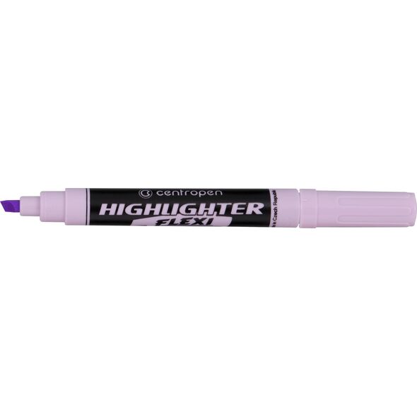 Centropen Centropen, zakreślacz 8542, fioletowy, 10szt, 1-5mm, z super elastyczną końcówką, cena za 1 szt