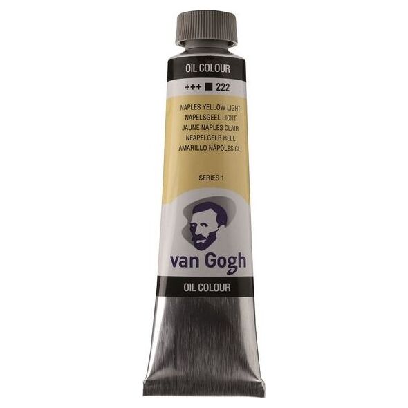Artequipment TALENS VAN GOGH OIL 40 ML - 222 NAPLES YELLOW LIGHT uniw