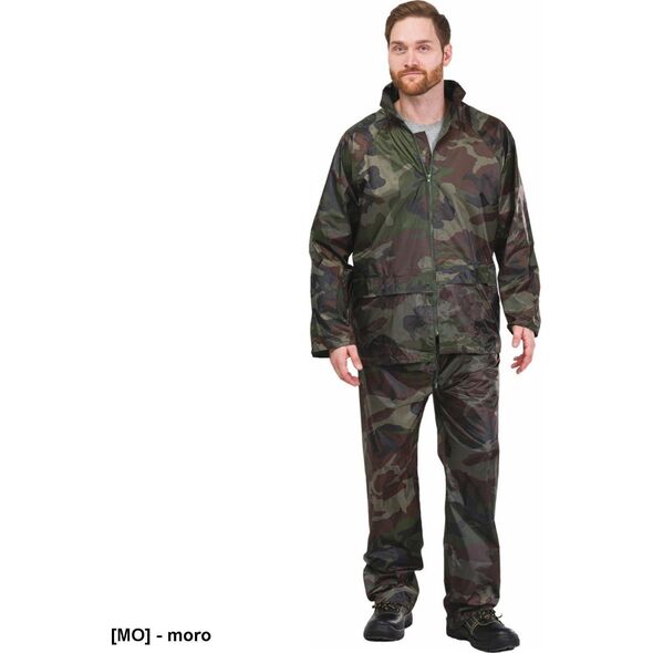 R.E.I.S. KPL - komplet przeciwdeszczowy - moro 2XL