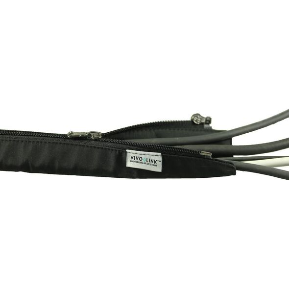 VivoLink Organizer Vivolink μανίκια καλωδίων PROZIPSLEEVE2.5 Μαύρο 13458440 4260434980408