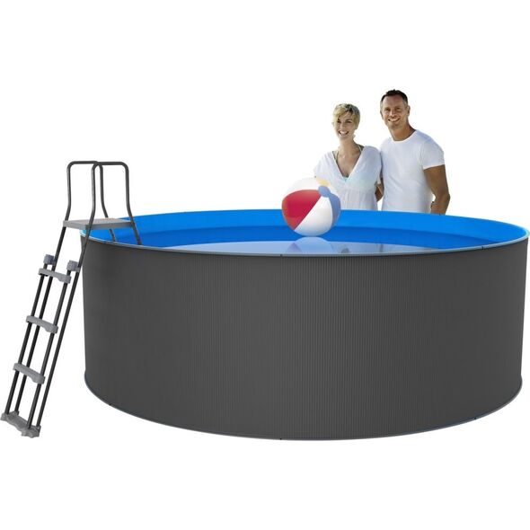 Swim & Fun Santorini Pool Στρογγυλή Ø350 x 90 cm 13801511 5704840000000