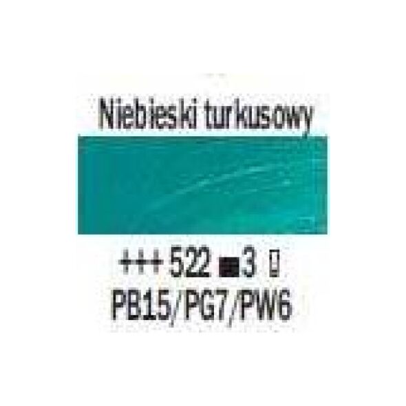 Artequipment TALENS REMBRANDT 40ML 522 - TURQUOISE BLUE - farba olejna uniw