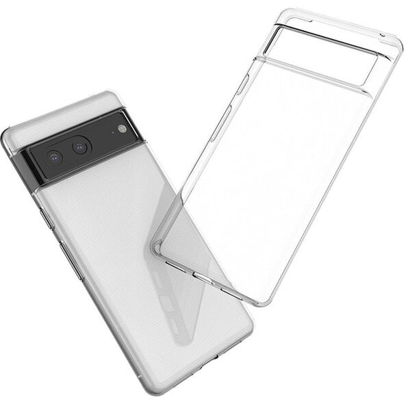 Hurtel Ultra Clear 0.5mm etui Google Pixel 7 żelowy pokrowiec na tył plecki przezroczysty