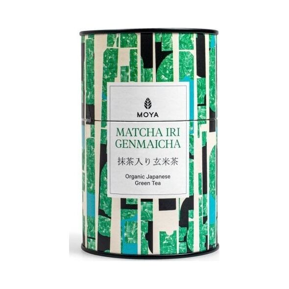 HERBATA ZIELONA MATCHA IRI GENMAICHA JAPOŃSKA BIO 60 g - MOYA MATCHA