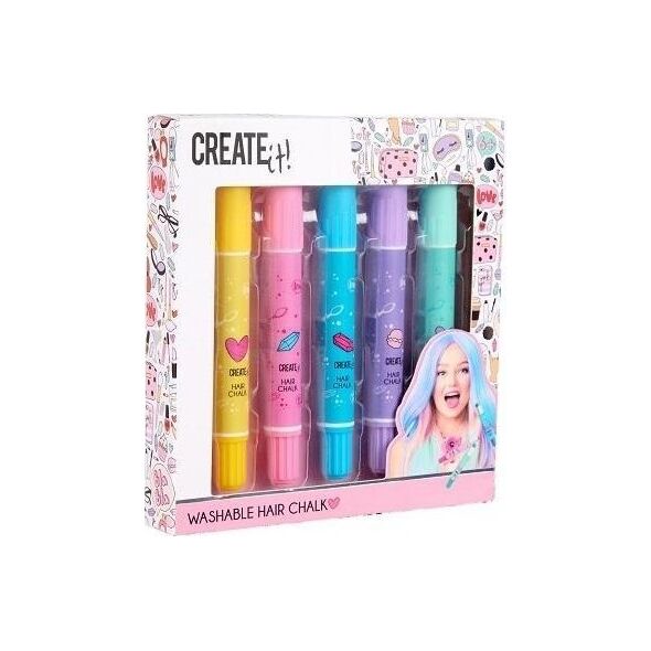 Kreda do włosów 5szt CREATE IT!