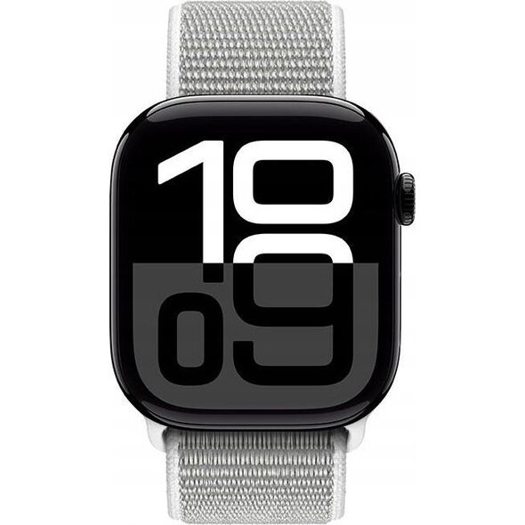 Pasek sportowy Crong Nylon do Apple Watch 44/45/46/49 mm Silver Grey - Gwarancja bezpieczeństwa. Proste raty. Bezpłatna wysyłka od 170 zł.