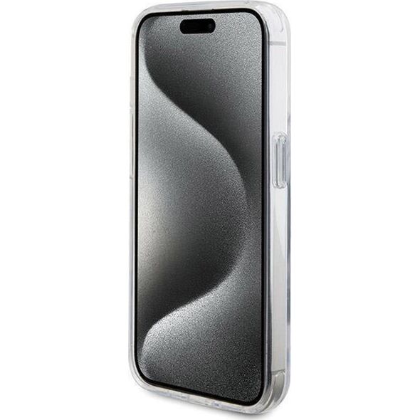 BMW BMW BMHMP15XURST iPhone 15 Pro Max 6.7" przeźroczysty/clear hardcase Ring Stand M Collection MagSafe