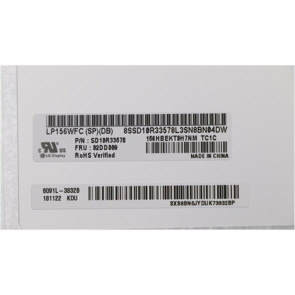 Πίνακες οθόνης Lenovo 15.6FHD Slim 13689671 5706998649454