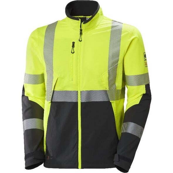 Ανδρικό αντανακλαστικό μπουφάν Helly Hansen HELLY HANSEN ICU BRZ, κίτρινο 2XL 13768019 7040057072295