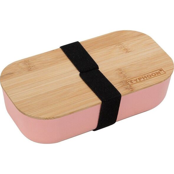 Typhoon Lunchlåda Bamboo TYPHOON® - 5,8x20x10,8 cm - Ίνα Bambu - PP - Rosa 13800213 5010853264394