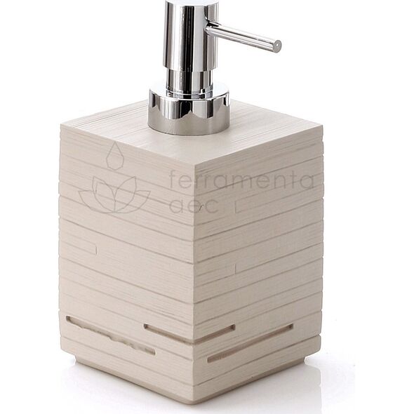 Gedy SOAP DISPENSER QUADROTTO QU81-66LIGHTBRN διανομέας σαπουνιού 13858723 8003340000000