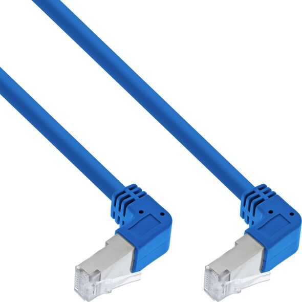 Καλώδιο InLine InLine® Patch με δύο πλευρές προς τα κάτω, S/FTP (PiMf), Cat.6, 250MHz, PVC, χαλκό, μπλε, 3,43m 13886089 4043718277506