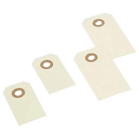 Vrige Manillamærker 40x80mm φυσικό A2 1000 st/pt - (1000 stk.) 14002584 7392962700825