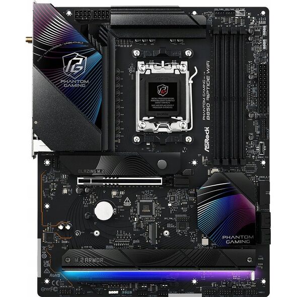 Płyta główna B850 Phantom Gaming Riptide WiFi AM5 4DDR5 ATX