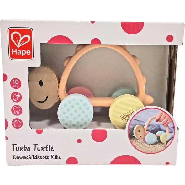 Hape HAPE ξύλινο παιχνίδι Turbo Turtle, E8516B 13583753 6943478030572