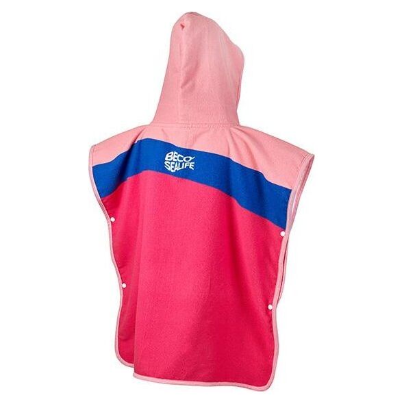 Beco Παιδική πετσέτα με κουκούλα BECO Sealife 4 pink S 13600457 4013368465882