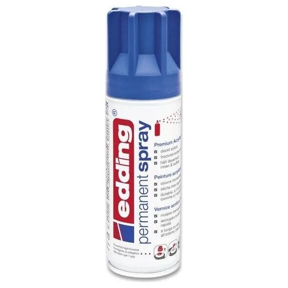 Edding Edding Permanent Spray, 200 ml, Μπλε, Ματ, κουτί Σπρέι 13666625 4004764956609
