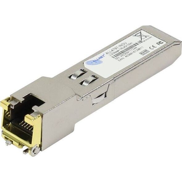 Allnet ALLNET Switch Modul ALL4797-INDU SFP(Mini-GBIC), 2,5Gbit, RJ45(TP), uncodiert, Industrial -40/+85 Grad, 13691943 4038816129611