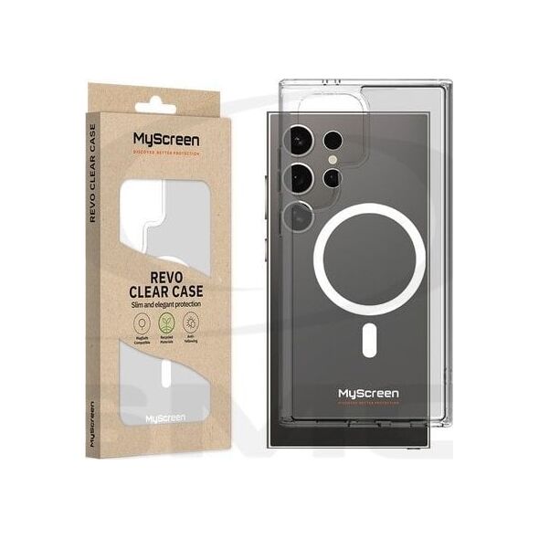 Θήκη MyScreen Protector για Samsung Galaxy S24 Ultra MyScreen REVO CLEAR CASE MagSafe 13811908 5904430000000