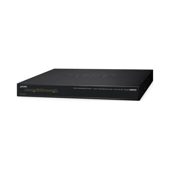Switch Planet Managed AV Switch, 450W PoE