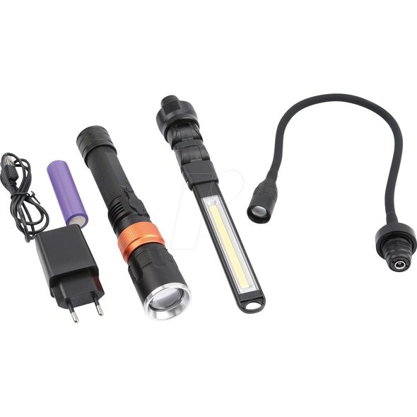 DMAX Bresser Taschenlampen-Σετ ULG 103 13802212 4030152441488